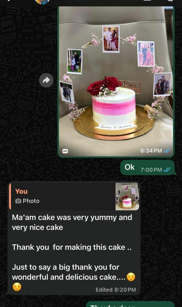 Customer WhatsApp Review 3